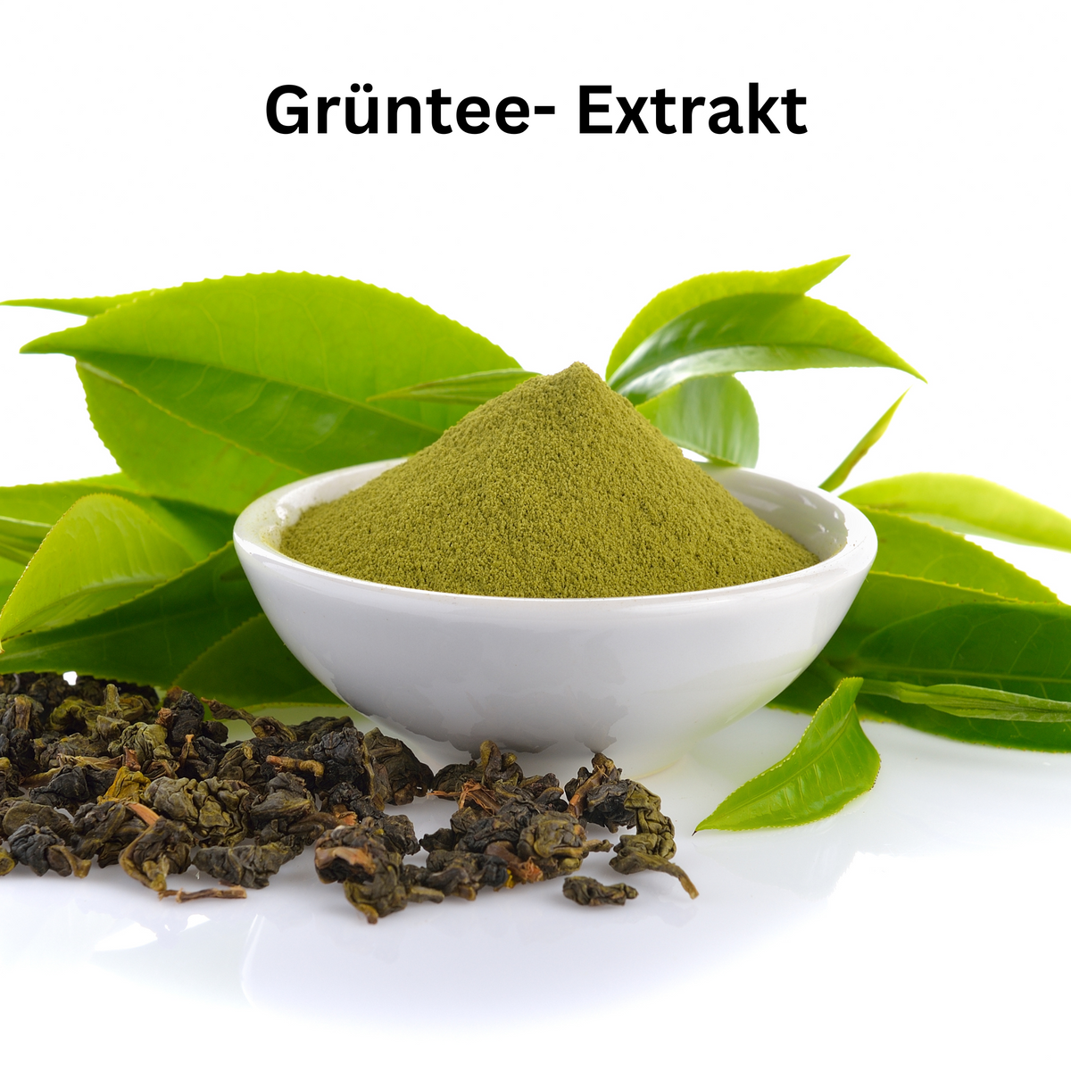 Grüntee-Extrakt als antioxidativer pflanzlicher Wirkstoff in Doctor Derma Zellpower Pflege – schützt die Haut, beruhigt empfindliche Haut und unterstützt ein ebenmäßiges Hautbild.