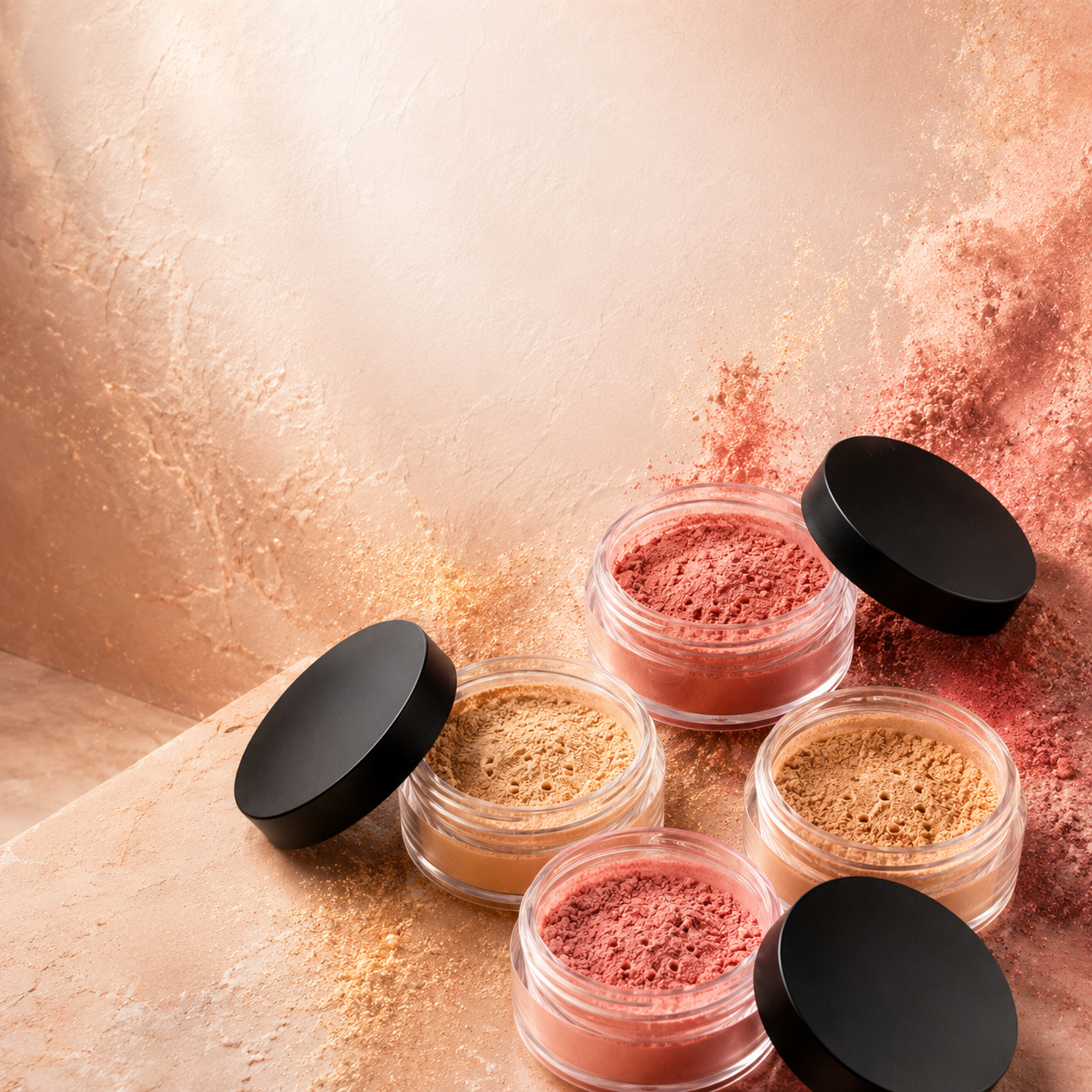 DOCTOR DERMA CLEAN Mineral Rouge – 100 % natürliches Mineral Blush für einen frischen, natürlichen Teint