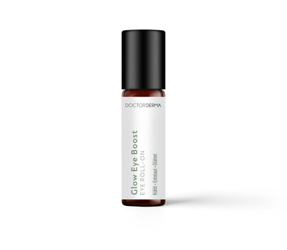 DOCTOR DERMA Glow Eye Boost Augenserum Roll-on mit Koffein und Hyaluron für müde Augen