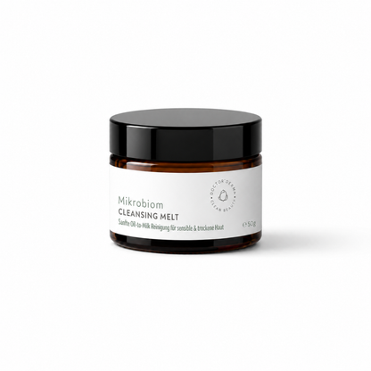 Mikrobiom Cleansing Melt von DOCTOR DERMA zur sanften Reinigung von sensibler und trockener Haut