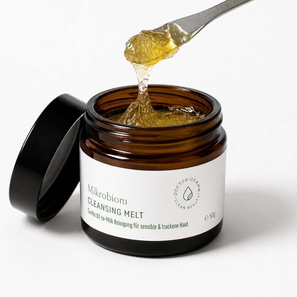 DOCTOR DERMA Mikrobiom Cleansing Melt mit schmelzender Balm-Textur für die sanfte Gesichtsreinigung